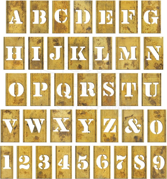 Szablon maska Idea-Ology Stencil Chips zestaw 37szt TH93954 Tim Holtz