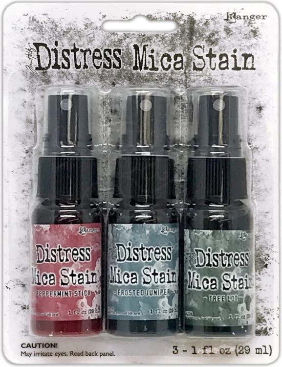 Zestaw Distress Mica Stain Holiday Set# 1 SCK78234 Ranger