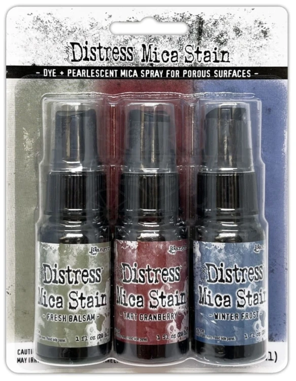 Zestaw Distress Mica Stain Holiday Set# 3 SCK81159 Ranger
