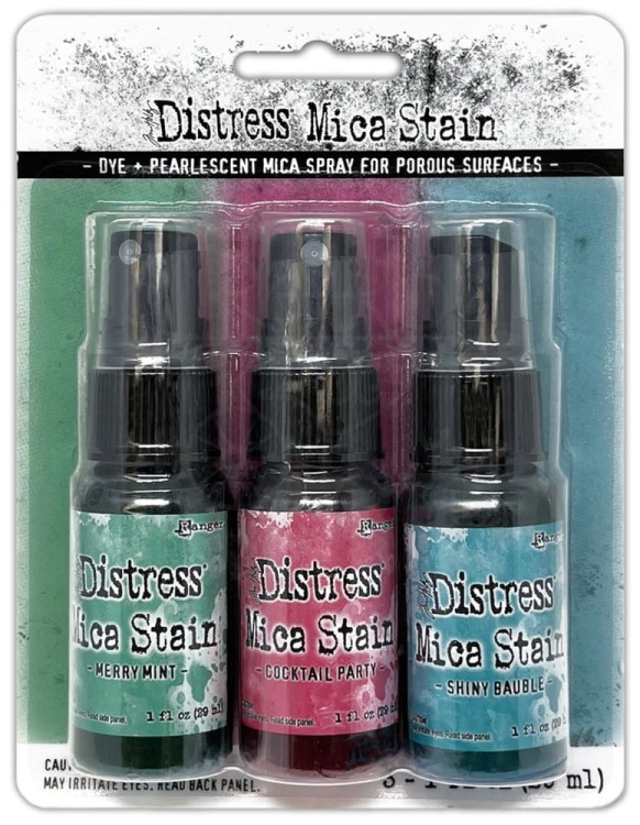 Zestaw Distress Mica Stain Holiday Set# 4 SCK81166 Ranger
