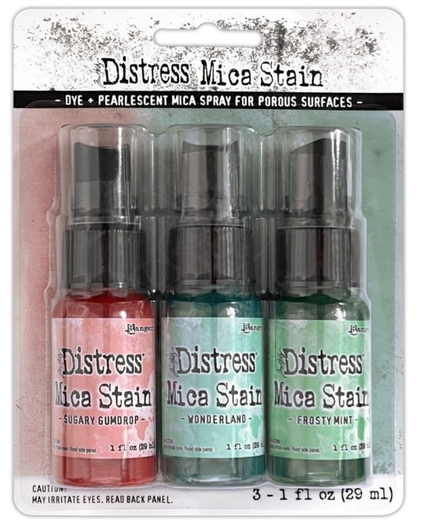 Zestaw Distress Mica Stain Holiday Set# 6 SCK84372 Ranger