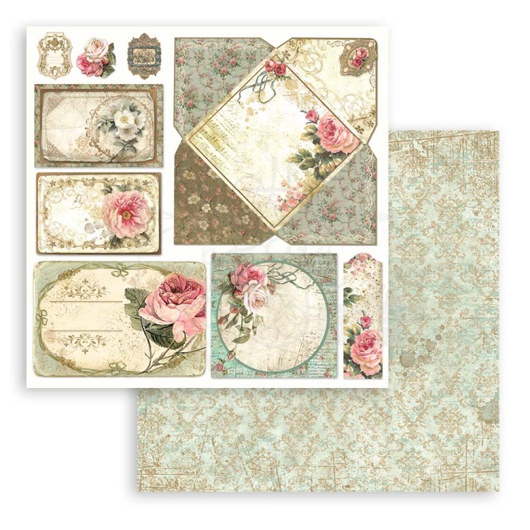 Zestaw papierów 20x20 Precious SBBS95 Stamperia