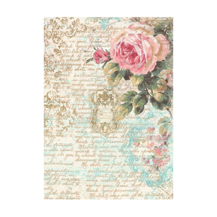 Papier ryżowy A6 Precious Backgrounds tła 8szt DFSAK6013 Stamperia