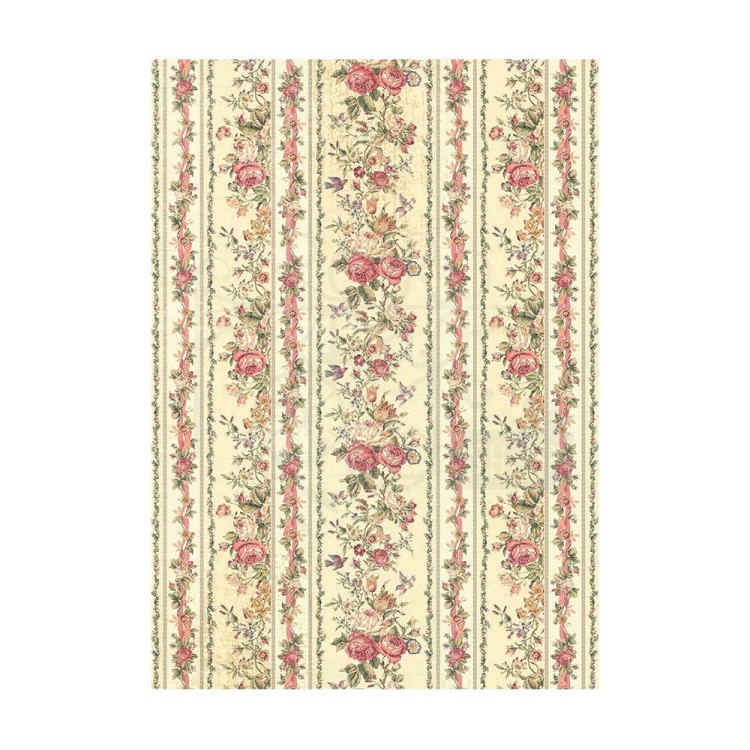 Papier ryżowy A6 Precious Backgrounds tła 8szt DFSAK6013 Stamperia