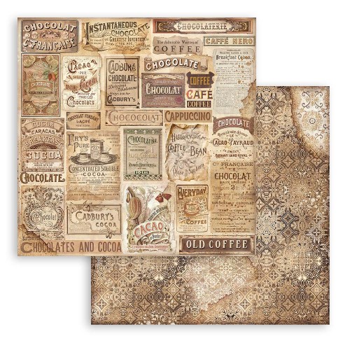 Zestaw papierów 20x20 Coffe &amp; Chocolate SBBS93 Stamperia