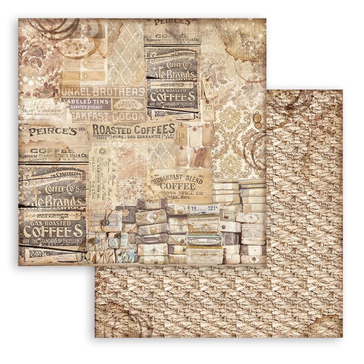 Zestaw papierów 20x20 Coffe &amp; Chocolate SBBS93 Stamperia