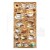 Zestaw papierów 15x30 elementy do wycięcia Coffe &amp; Chocolate SBBV26 Stamperia