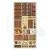 Zestaw papierów 15x30 elementy do wycięcia Coffe &amp; Chocolate SBBV26 Stamperia