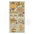 Zestaw papierów 15x30 elementy do wycięcia Coffe &amp; Chocolate SBBV26 Stamperia