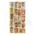 Zestaw papierów 15x30 elementy do wycięcia Coffe &amp; Chocolate SBBV26 Stamperia
