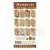 Zestaw papierów 15x30 elementy do wycięcia Coffe &amp; Chocolate SBBV26 Stamperia