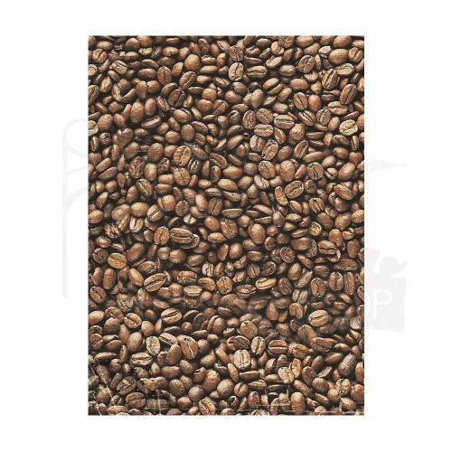 Papier ryżowy A6 Coffe &amp; Chocolate Backgrounds tła 8szt DFSAK6012 Stamperia