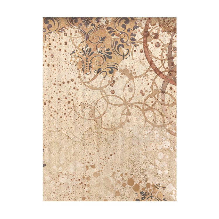 Papier ryżowy A6 Coffe &amp; Chocolate Backgrounds tła 8szt DFSAK6012 Stamperia