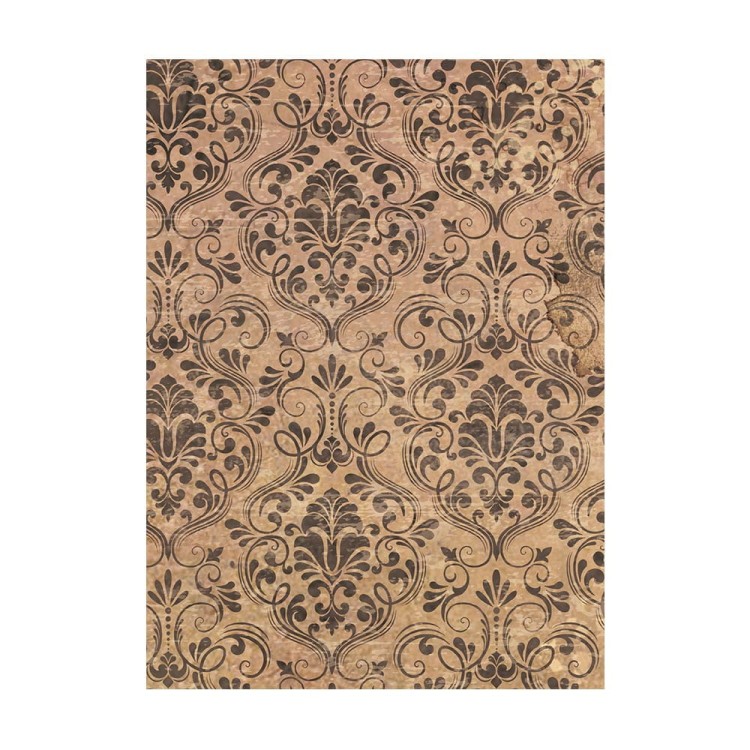 Papier ryżowy A6 Coffe &amp; Chocolate Backgrounds tła 8szt DFSAK6012 Stamperia