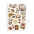 Papier washi A5 Coffe &amp; Chocolate 8 szt SBW01 Stamperia