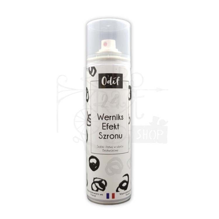 Lakier werniks efekt szronu w sprayu 250ml 43108 Odif