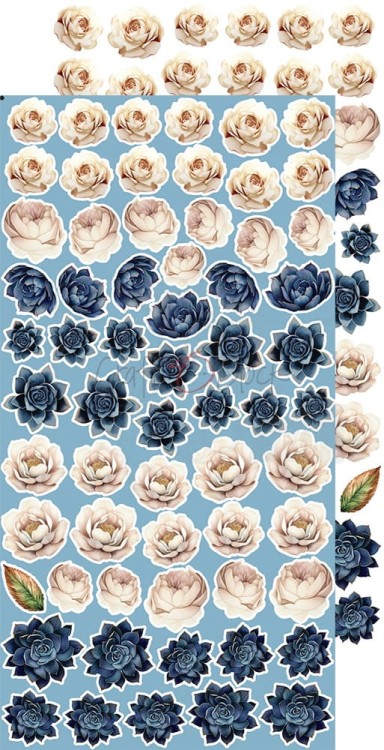 Zestaw dodatków 15x30 Lovely When You Read - Flowers &amp; More - CC-C62-LWR-11 Craft O’Clock