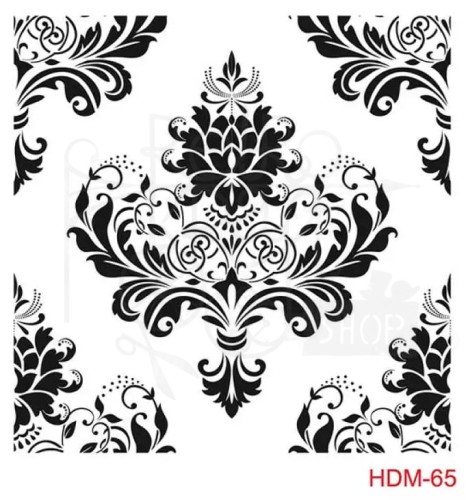 Szablon maska 25x25 Home Decor ornament HDM65 Cadence
