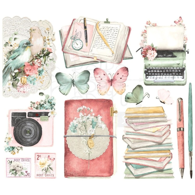 Ozdoby papierowe Die-Cuts Love Story Bits &amp; Pieces - Big 14szt VLO21424 Simple Stories