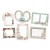Ozdoby tekturowe Love Story Chipboard Frames 6szt VLO21427 Simple Stories