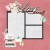 Ozdoby papierowe duże Die-Cuts Love Story Simple Pages Page Pieces 19szt VLO21436 Simple Stories