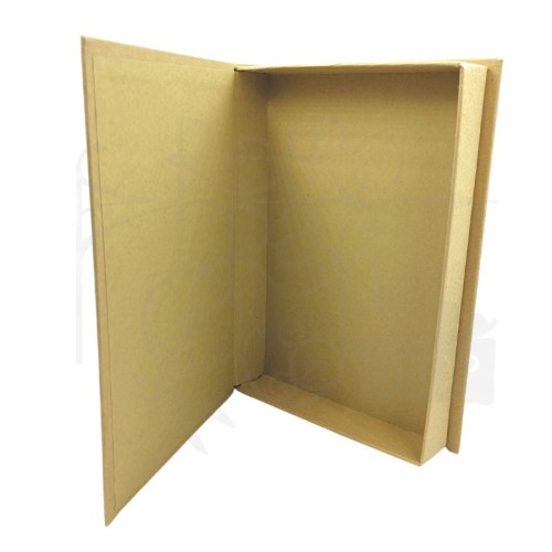 Książka - pudełko tekturowe kraft 21x15x3.3cm