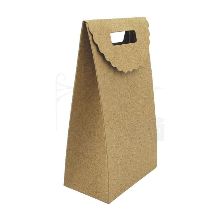 Pudełko na prezenty składane kraft 12x7x4cm