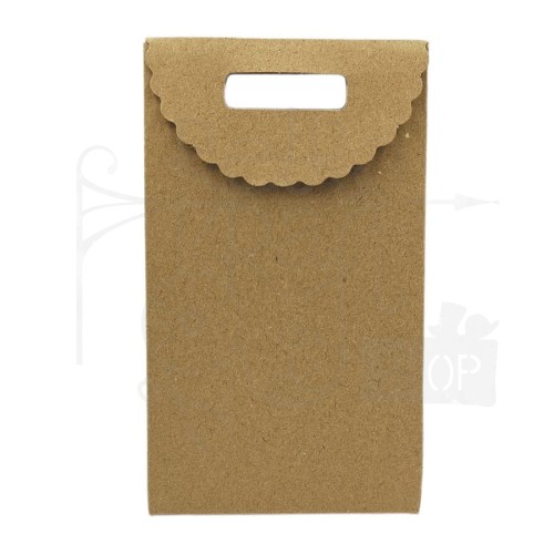 Pudełko na prezenty składane kraft 12x7x4cm