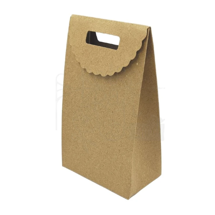 Pudełko na prezenty składane kraft 12x7x4cm