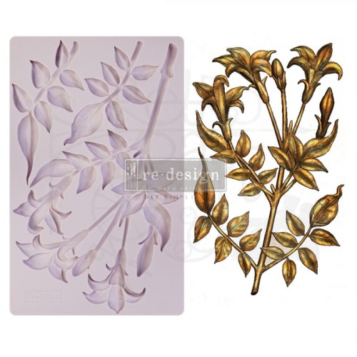 Foremka silikonowa 20x13 Lily Flowers Redesign 650483 Prima