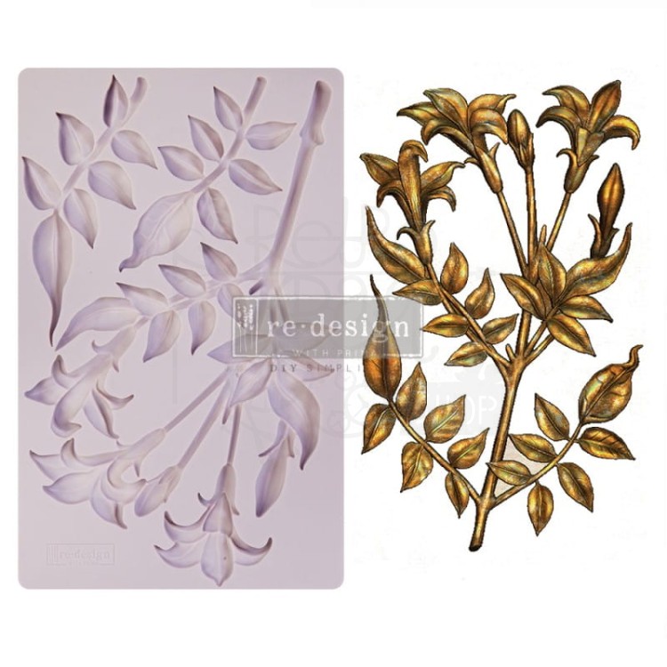 Foremka silikonowa 20x13 Lily Flowers Redesign 650483 Prima