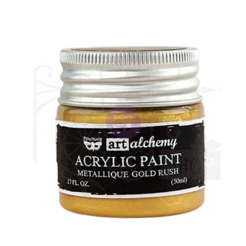 Farba akrylowa Finnabair Art Alchemy Metallique Gold Rush 963071 Prima