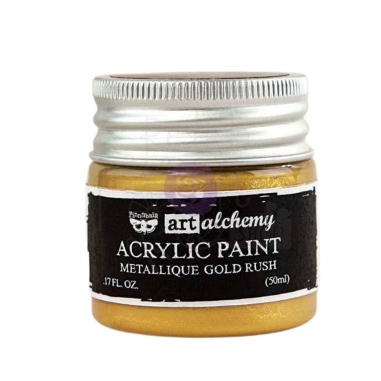 Farba akrylowa Finnabair Art Alchemy Metallique Gold Rush 963071 Prima