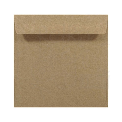 Koperta ozdobna 17x17cm kraft Netuno