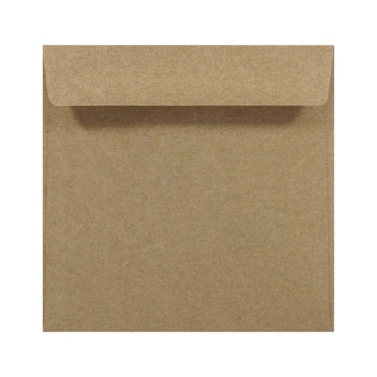 Koperta ozdobna 17x17cm kraft Netuno