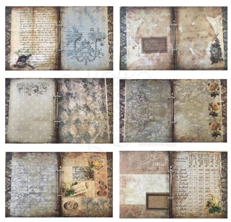 Album - Glamour &amp; Grunge Album Kit - Melissa Frances