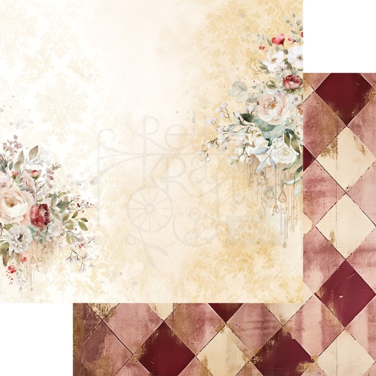 Zestaw papierów do scrapbookingu 30x30 Melody of The Heart AA-MOTH-07 Alchemy of Art