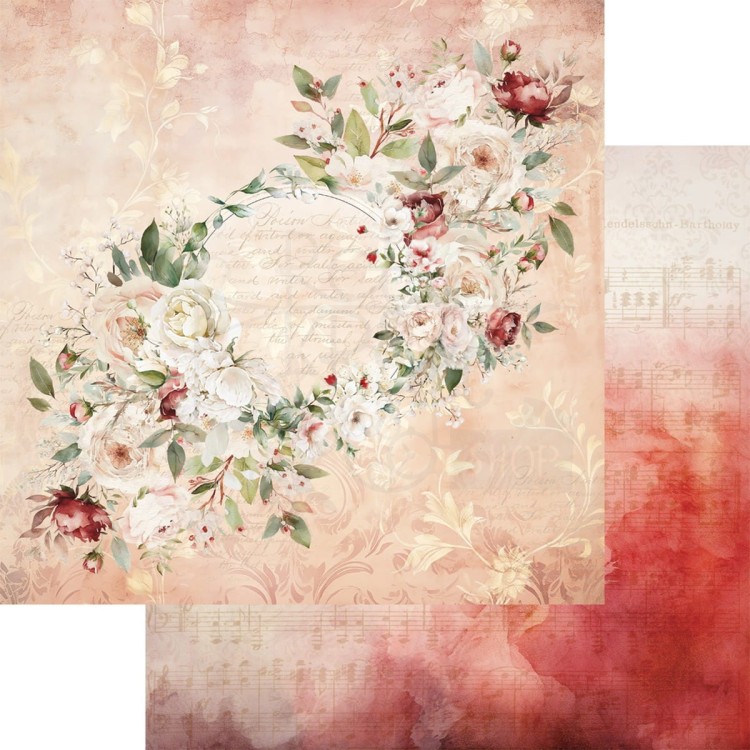 Zestaw papierów do scrapbookingu 30x30 Melody of The Heart AA-MOTH-07 Alchemy of Art