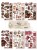 Zestaw papierów 15x30 elementy do wycinania Melody of The Heart AA-MOTH-10 Alchemy of Art