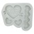 Foremka silikonowa True love 9.8x8.6cm MZ0051 Pentart
