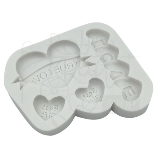 Foremka silikonowa True love 9.8x8.6cm MZ0051 Pentart