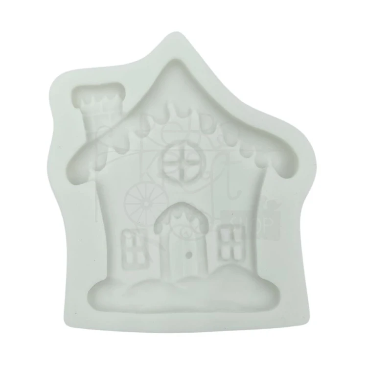 Foremka silikonowa Domek zimowy 8x7.3cm MZ0020 Pentart