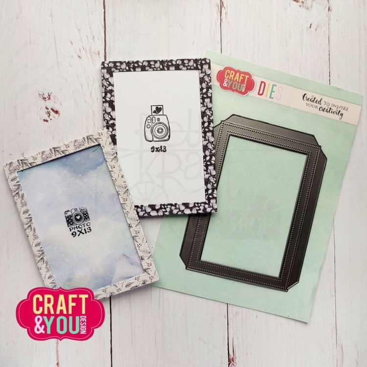 Wykrojnik Ramka foto 9x13 CW267 Craft&amp;You Design