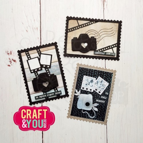 Wykrojniki Mini zestaw zdjęciowy CW268 Craft&amp;You Design