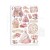 Papier washi A5 Romance Forever 8 szt SBW02 Stamperia