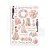 Papier washi A5 Romance Forever 8 szt SBW02 Stamperia