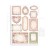 Papier washi A5 Romance Forever 8 szt SBW02 Stamperia