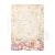 Papier ryżowy A6 Romance Forever Background - zestaw 8szt DFSAK6014 Stamperia