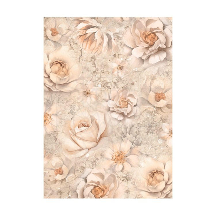 Papier ryżowy A6 Romance Forever Background - zestaw 8szt DFSAK6014 Stamperia