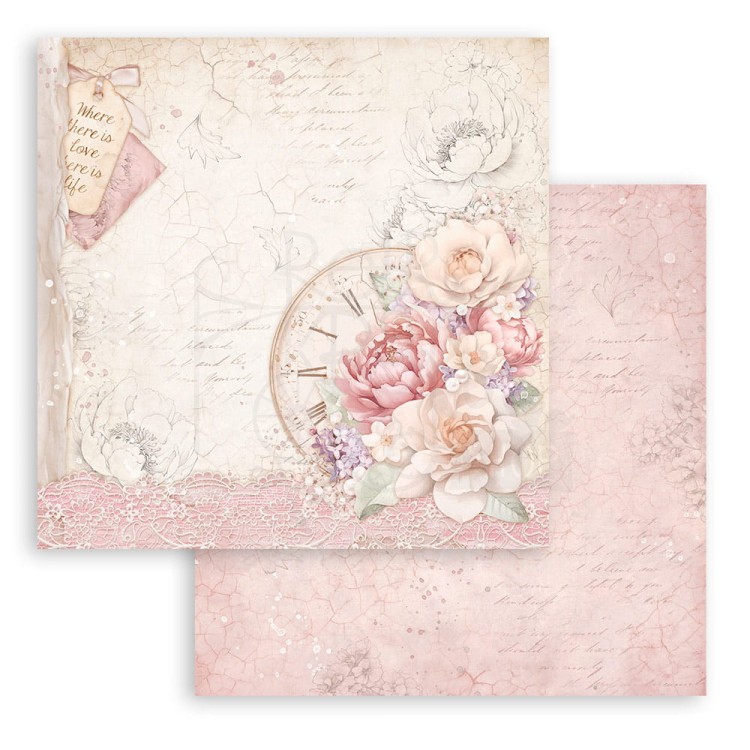 Zestaw papierów 20x20 Romance Forever SBBS96 Stamperia